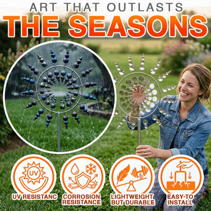 Avaleric® Sunflower Design Wind Spinner