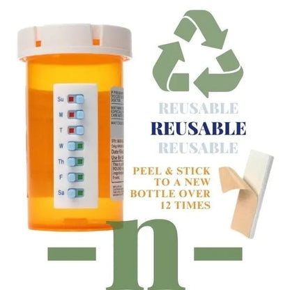 Avaleric® Reusable Pill Tracker & Reminder