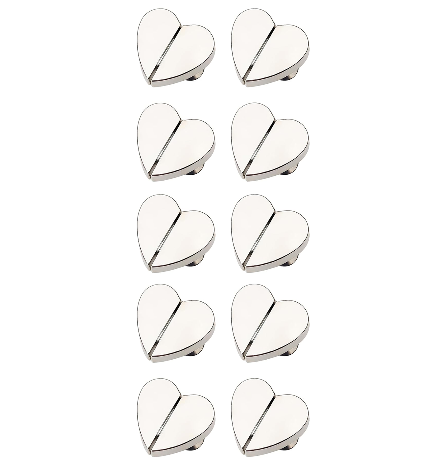 Avaleric® Magnetic Snap Heart-shaped Curtain Buckle