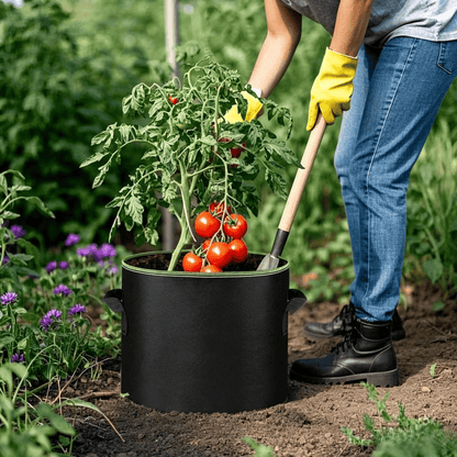 Avaleric® 🌱 5 Gallon Grow Bags – Heavy Duty Aeration Fabric Pots with Handles for Vegetables, Flowers & Fruits 🪴