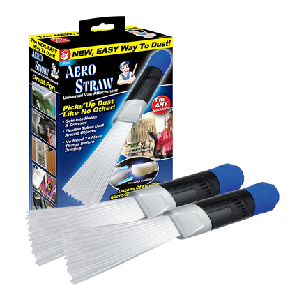 Avaleric® AERO STRAW Universal Vacuum Cleaner Attachment | Dust and Dirt Remover