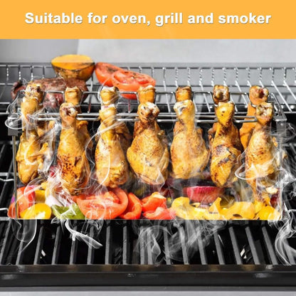 Avaleric® Stainless Steel Drumstick Rack