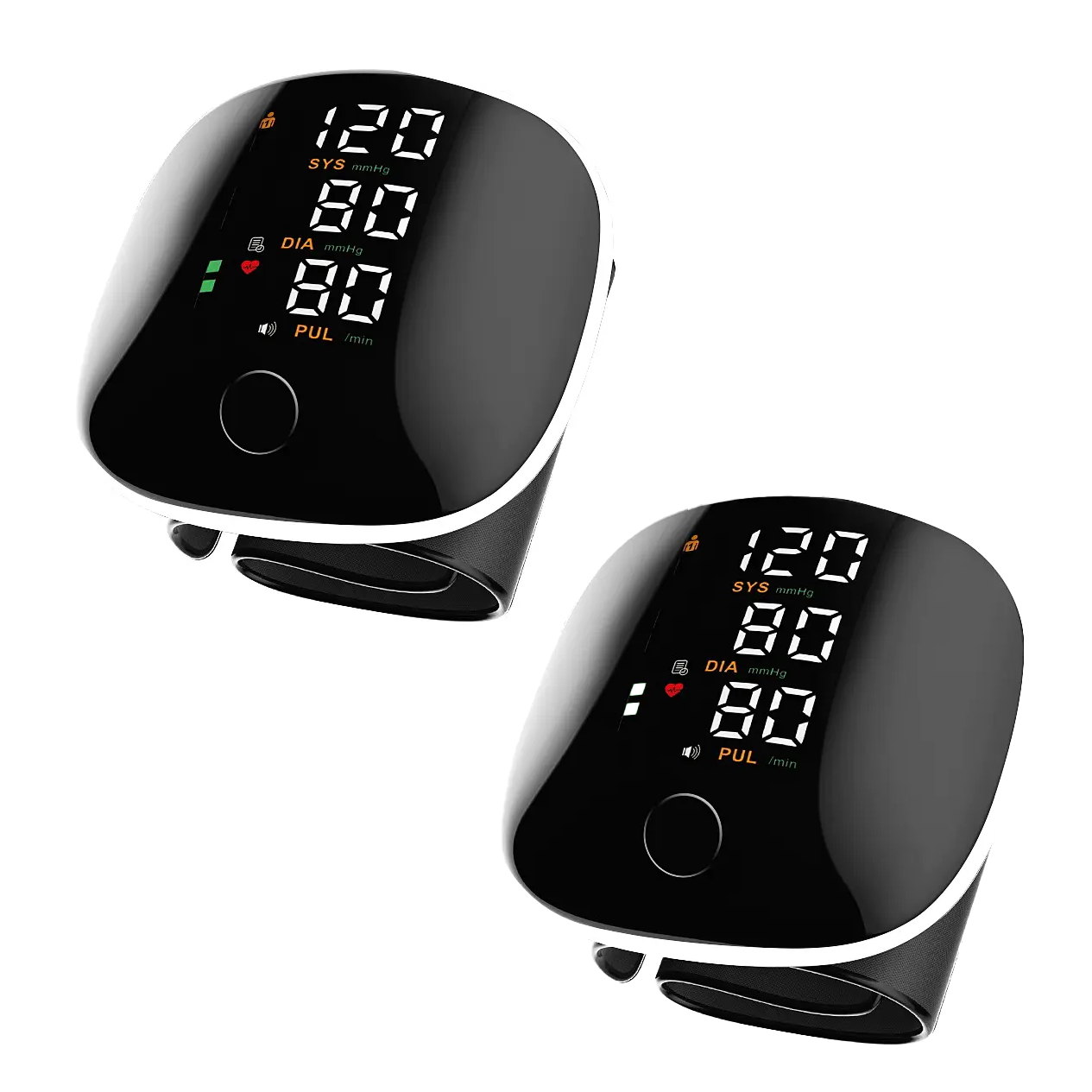 Avaleric® Home LED Touch Screen Rechargeable mmHg Wrist Monitor