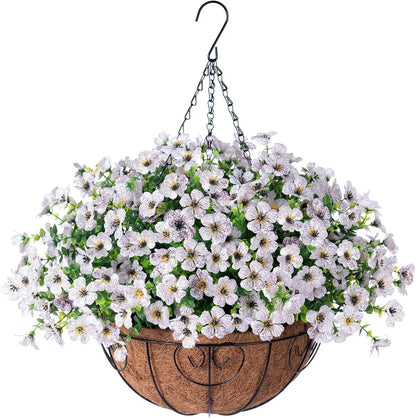 Avaleric® Artificial Hanging Flower Basket