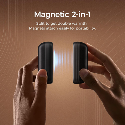 Avaleric® HEATNER 2 in 1 Magnetic Rechargeable Hand Warmers, Portable Pocket Mini Electric Handwarmers 2 Pack