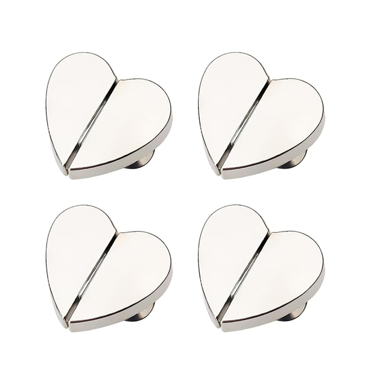 Avaleric® Magnetic Snap Heart-shaped Curtain Buckle