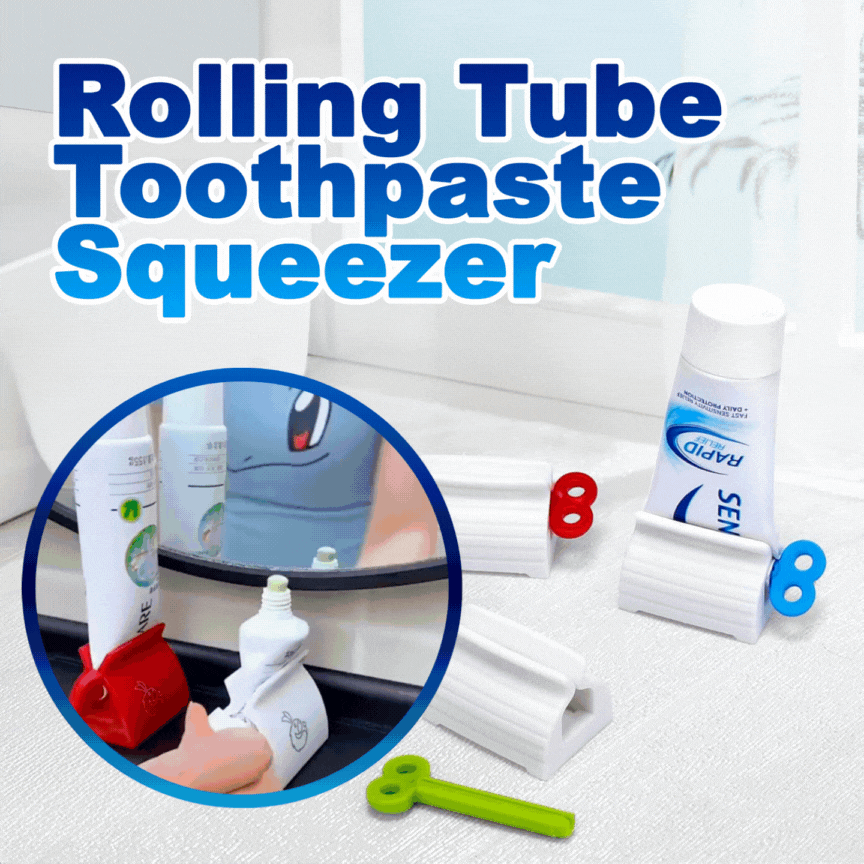 Avaleric® Rolling Tube Toothpaste Squeezer