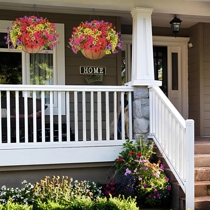 Avaleric® Artificial Hanging Flower Basket