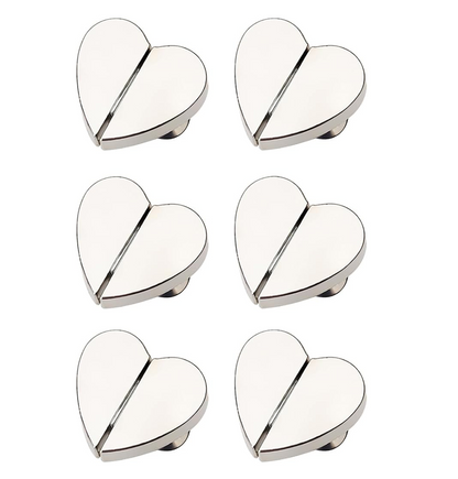 Avaleric® Magnetic Snap Heart-shaped Curtain Buckle