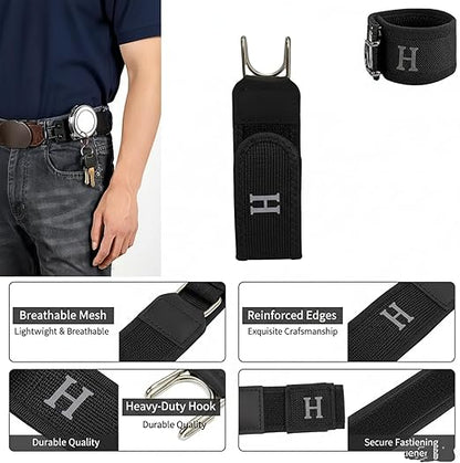 Avaleric® Tactical Metal Hook Elastic Belt
