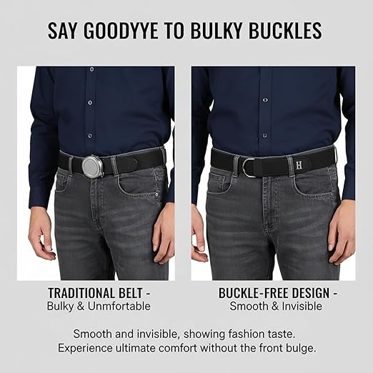 Avaleric® Tactical Metal Hook Elastic Belt