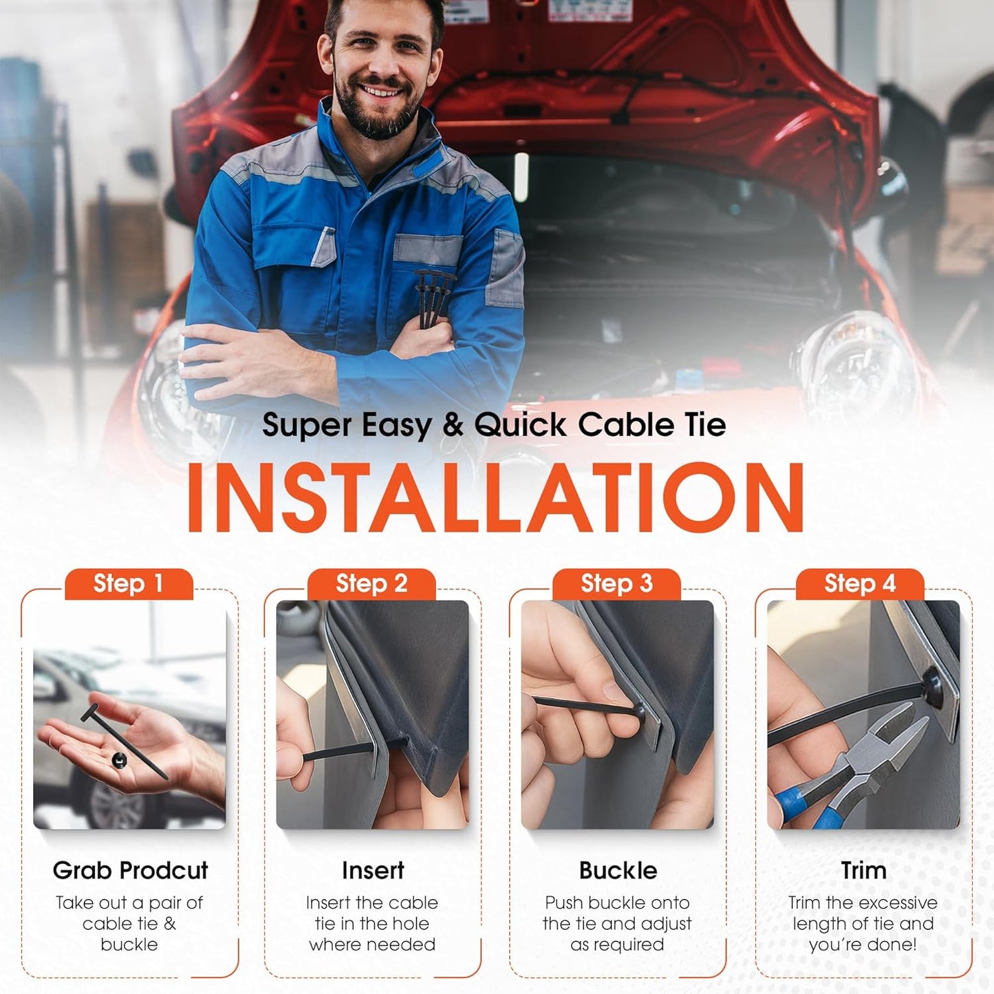 Avaleric® Nylon Universal Quick Fix Tie Buckle ❤️