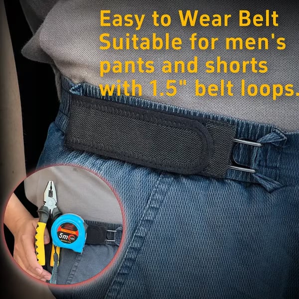 Avaleric® Tactical Metal Hook Elastic Belt