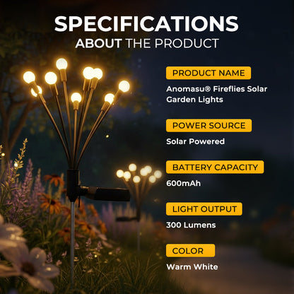 Avaleric® Fireflies Solar Garden Lights