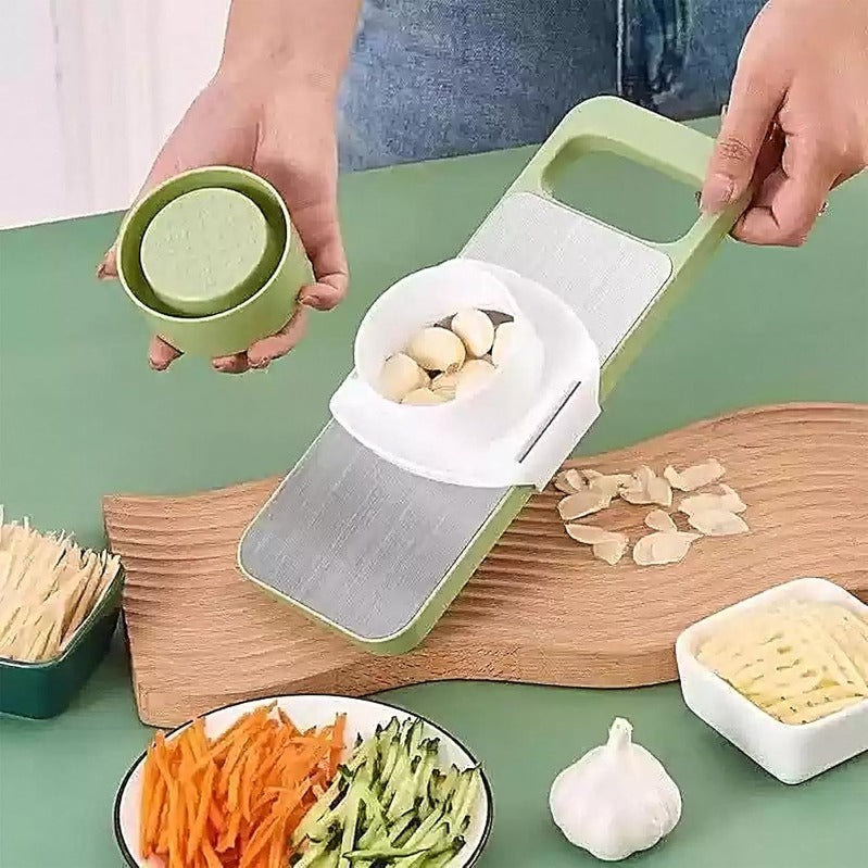 Avaleric® 6-in-1 SafePrep Mandoline Slicer
