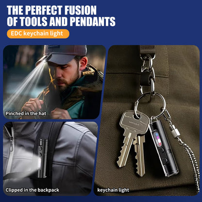 Avaleric® 6-in-1  Mini Multifunctional Flashlight