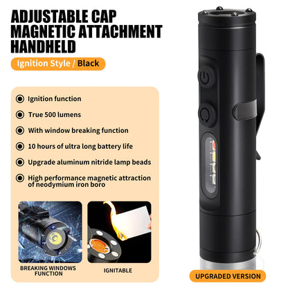 Avaleric® 6-in-1  Mini Multifunctional Flashlight
