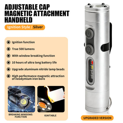 Avaleric® 6-in-1  Mini Multifunctional Flashlight