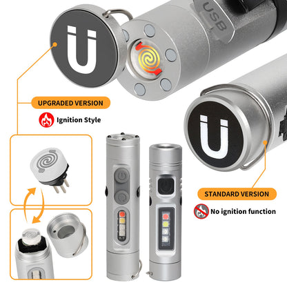 Avaleric® 6-in-1  Mini Multifunctional Flashlight