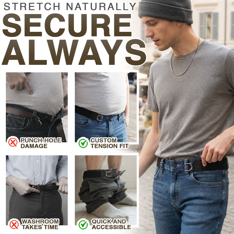 Avaleric® Buckle-Free Elastic Belt