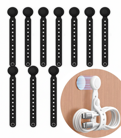 Avaleric® Magnetic Silicone Cable Ties