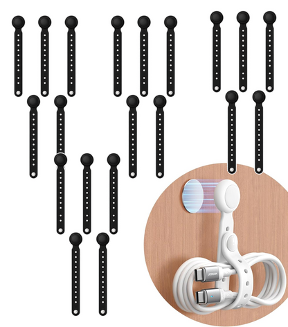 Avaleric® Magnetic Silicone Cable Ties