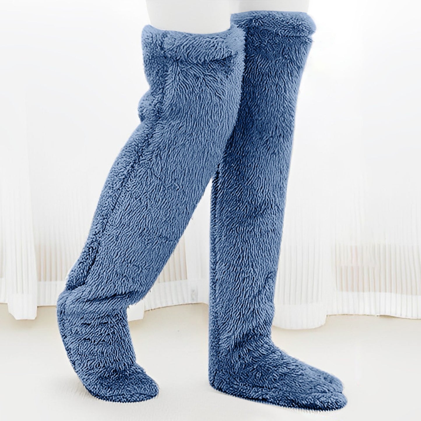 Avaleric® Over Knee Lightweight Fuzzy Socks