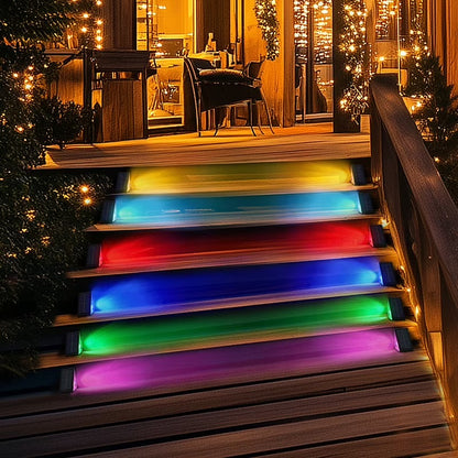 Avaleric® RGB Solar Step Stair Lights 💡