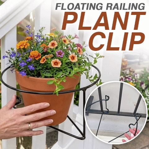 Avaleric® Floating Railing Planter - Plant Clip