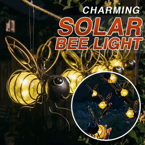Avaleric® Charming Solar Bee Light 🐝