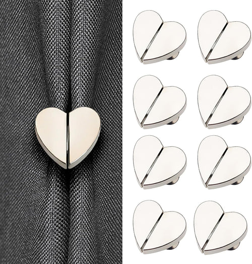 Avaleric® Magnetic Snap Heart-shaped Curtain Buckle