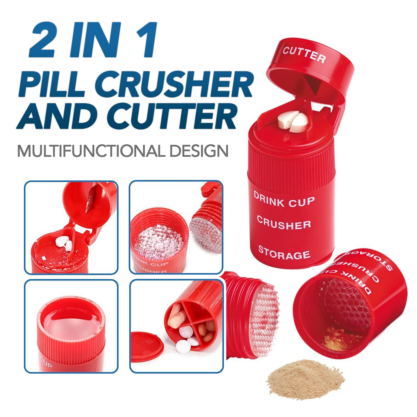 Avaleric® Pill Crusher and Cutter