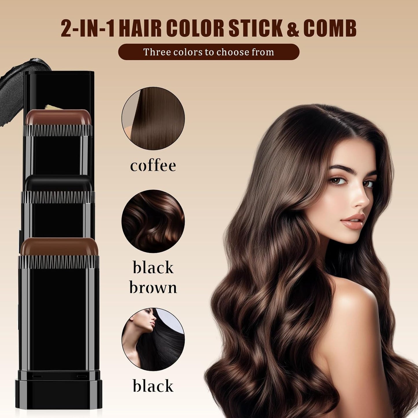 Avaleric® Water And Sweat Proof Hair Dye Comb