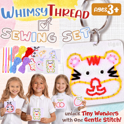 Avaleric® Whimsy Thread Non-Woven Sewing Wonders Set