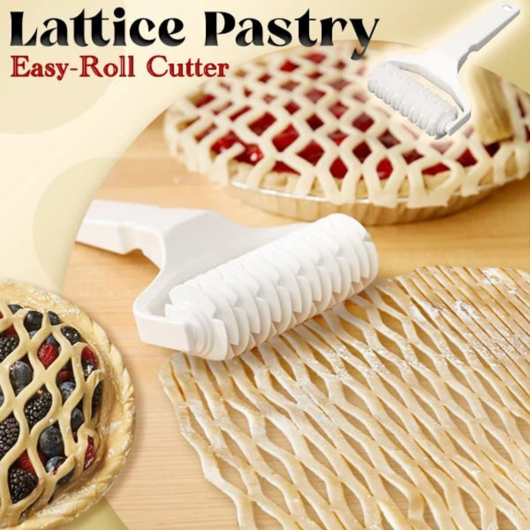 Avaleric® Easy-Roll Pastry Pie Crust Lattice Cutter