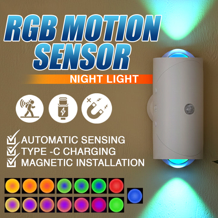 Avaleric® RGB Motion Sensor Night Light