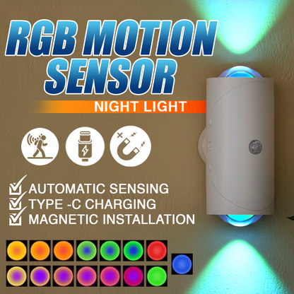 Avaleric® RGB Motion Sensor Night Light