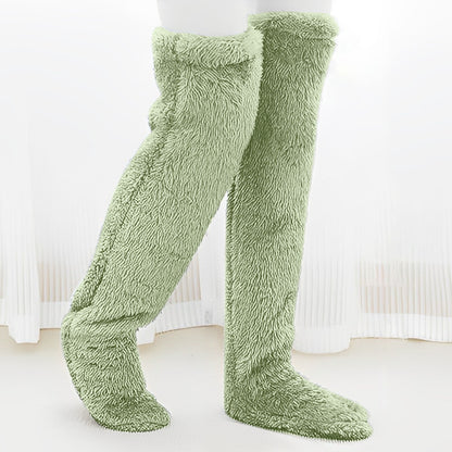 Avaleric® Over Knee Lightweight Fuzzy Socks