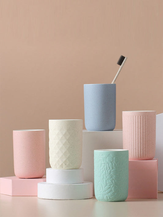 Avaleric® Nordic Bathroom Accessories Ceramic Mouthwash Cup Toothbrush Cup Teeth Cup Holder ванная комната badezimmer Badkamer
