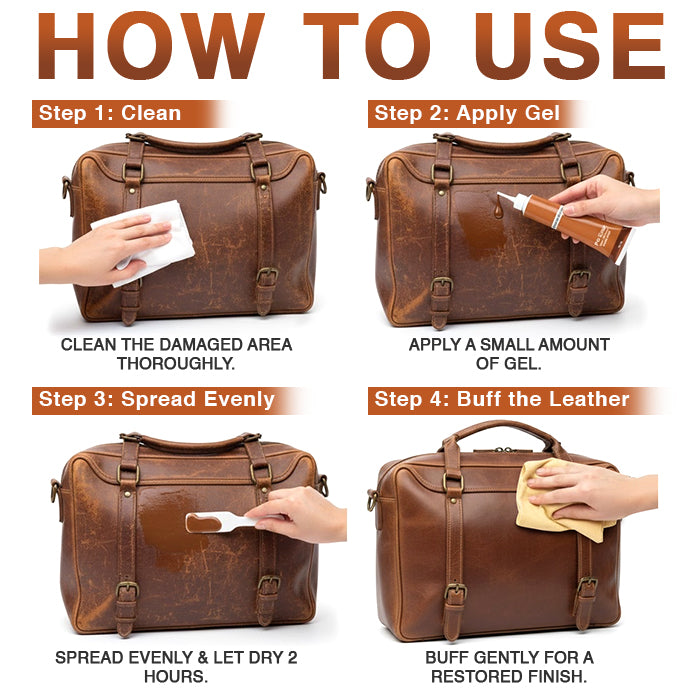 Avaleric® Neutral Color Leather Repair Gel