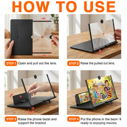 Avaleric® 3D Curved Screen Magnifier For Smartphones