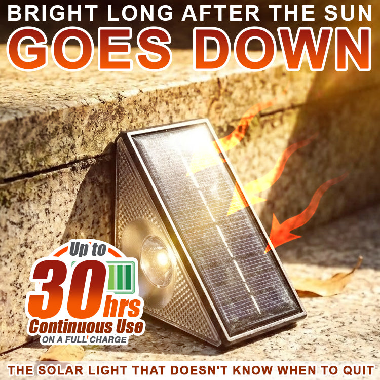 Avaleric® RGB Solar Step Stair Lights