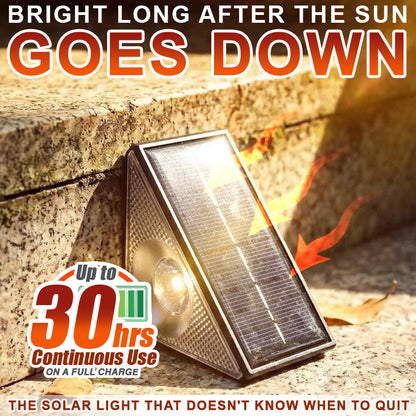 Avaleric® RGB Solar Step Stair Lights