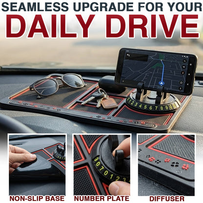 Avaleric® 4-in-1 Non-Slip Car Phone Pad 🚗