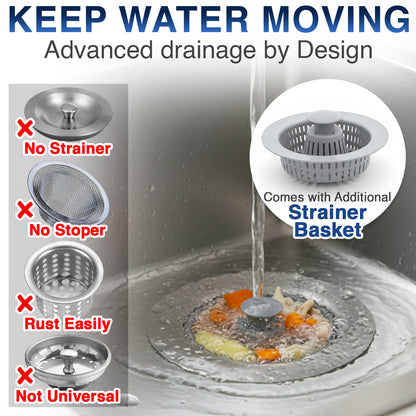 Avaleric® Kitchen Sink Drain Strainer and Stopper 💦