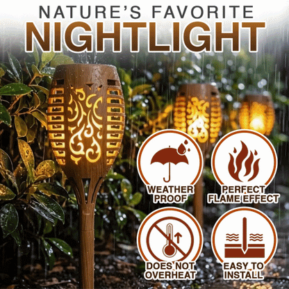 Avaleric® 2-in-1 Solar Flame Torch