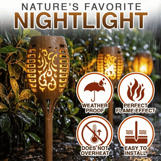 Avaleric® 2-in-1 Solar Flame Torch