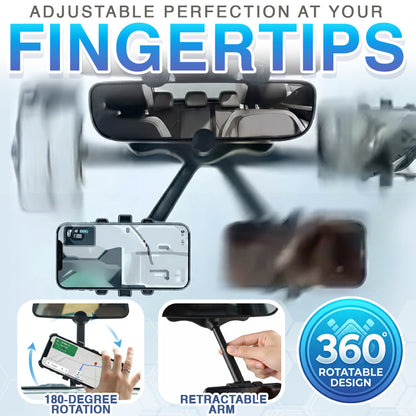✅ Orokuna® Rearview Mirror Phone Holder