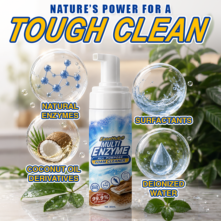 😍EaseHub® Multi-Enzyme Foam Cleaner