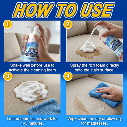 😍EaseHub® Multi-Enzyme Foam Cleaner